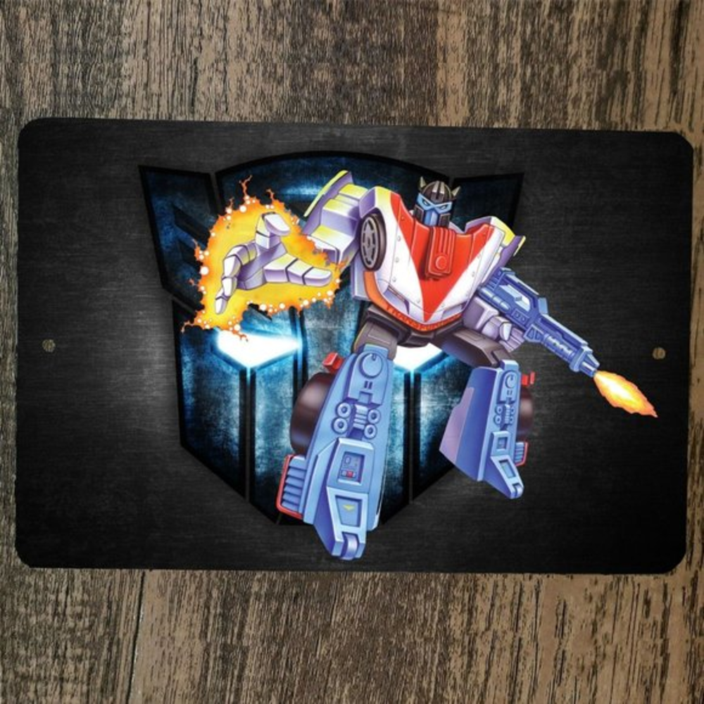 Rumble Autobot‎ 8x12 Metal Wall Sign Poster Transformers